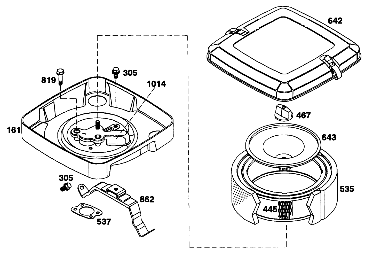 Engine Briggs & Stratton Model 303447-0411-01