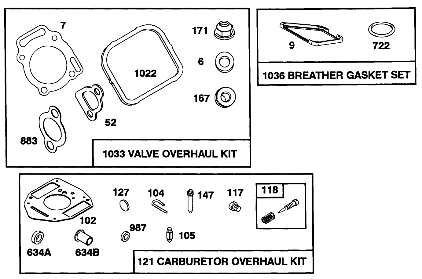 Engine Briggs & Stratton Model 303447-0411-01