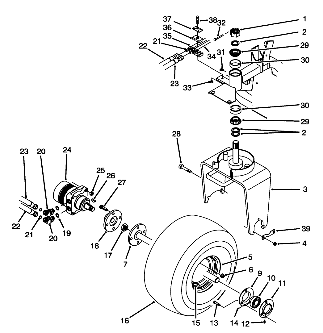 Front Wheel Assembly