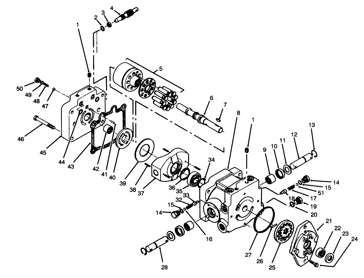 Hydraulic Pump Assembly No. 85-8240