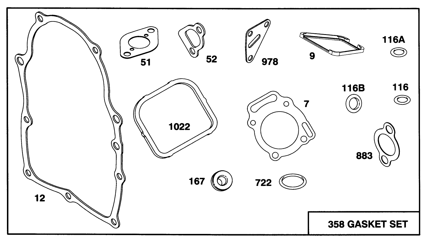 Engine Briggs & Stratton Model 303447-0446-01