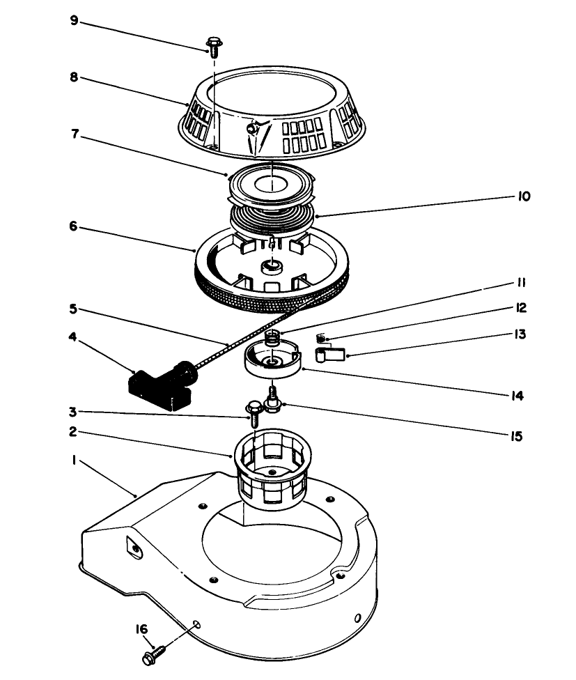 Recoil Assembly (model No. 47pn2-3)