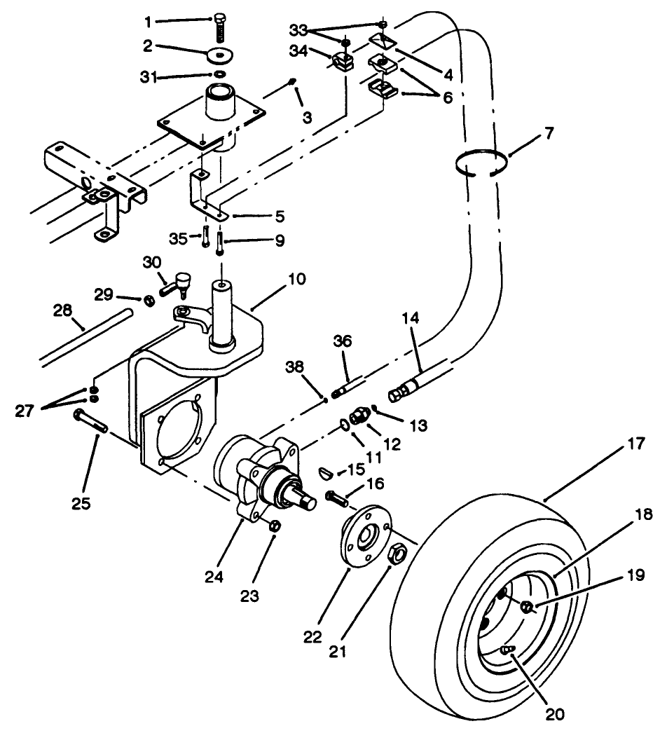 Rear Wheel Assembly