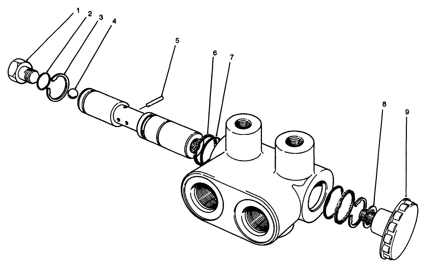 Two Position Valve Assembly No. 71-2830