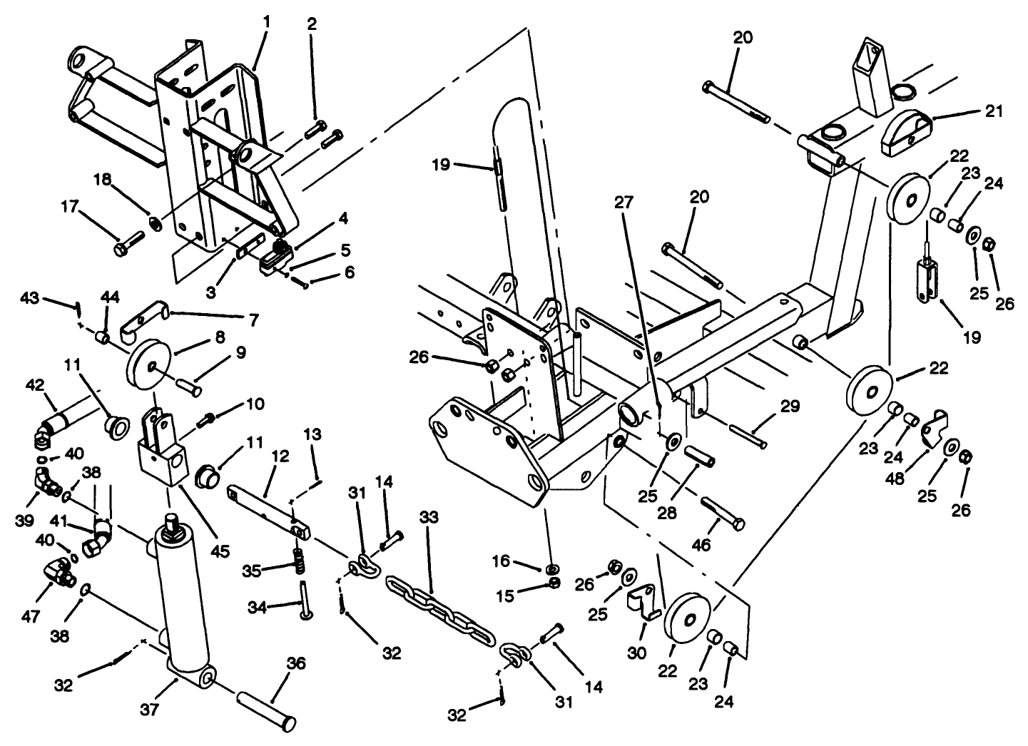 Cutting Unit Lift Assembly