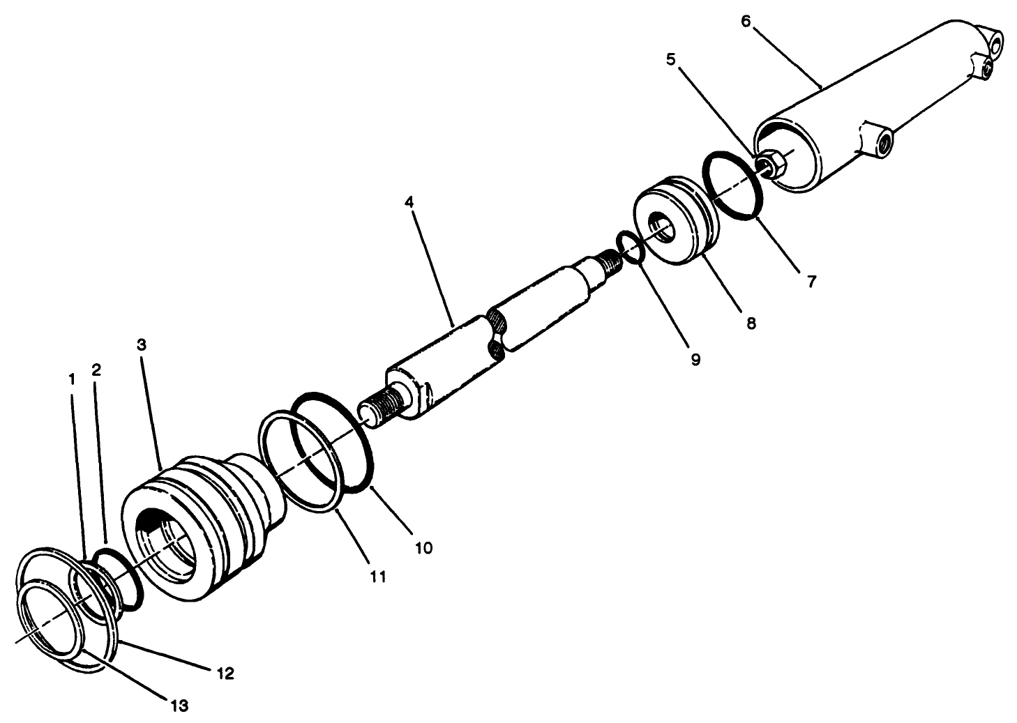 Hydraulic Cylinder Assembly No. 76-0020