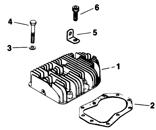 Cylinder Head-Engine Kohler Model No. M16qs Spec No. 711563