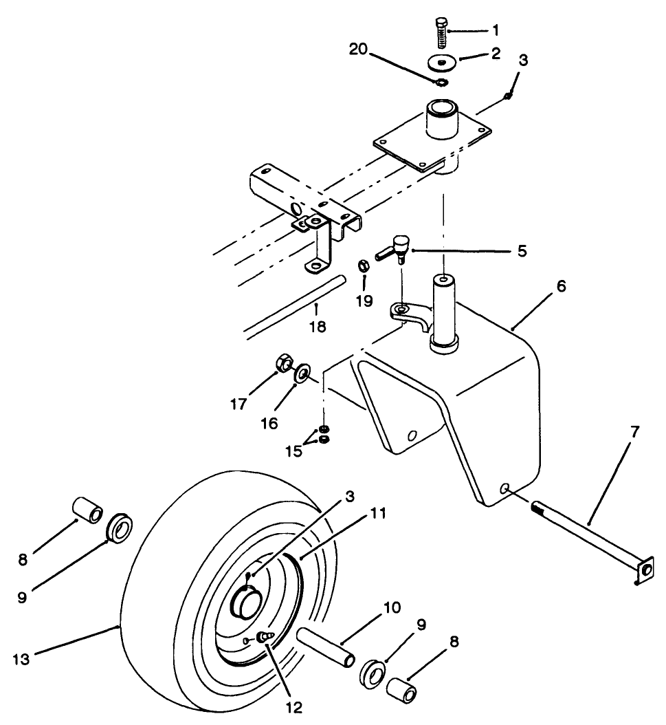 Rear Wheel Assembly