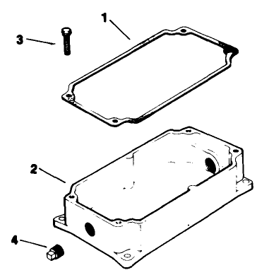 Oil Pan-Engine Kohler Model No. M16qs Spec No. 711563