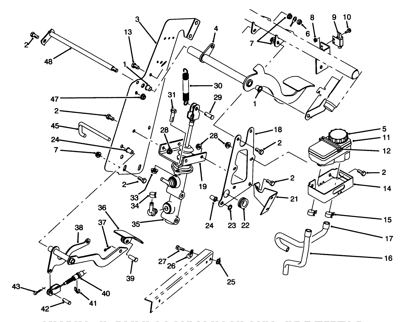 Brake & Accelerator Pedal Assembly