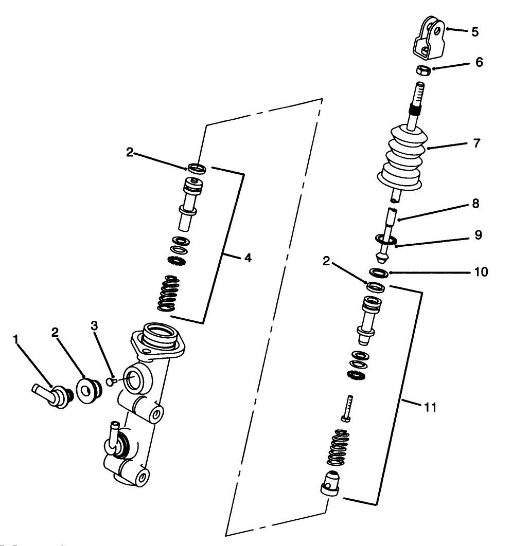 Master Brake Cylinder N0. 87-3030