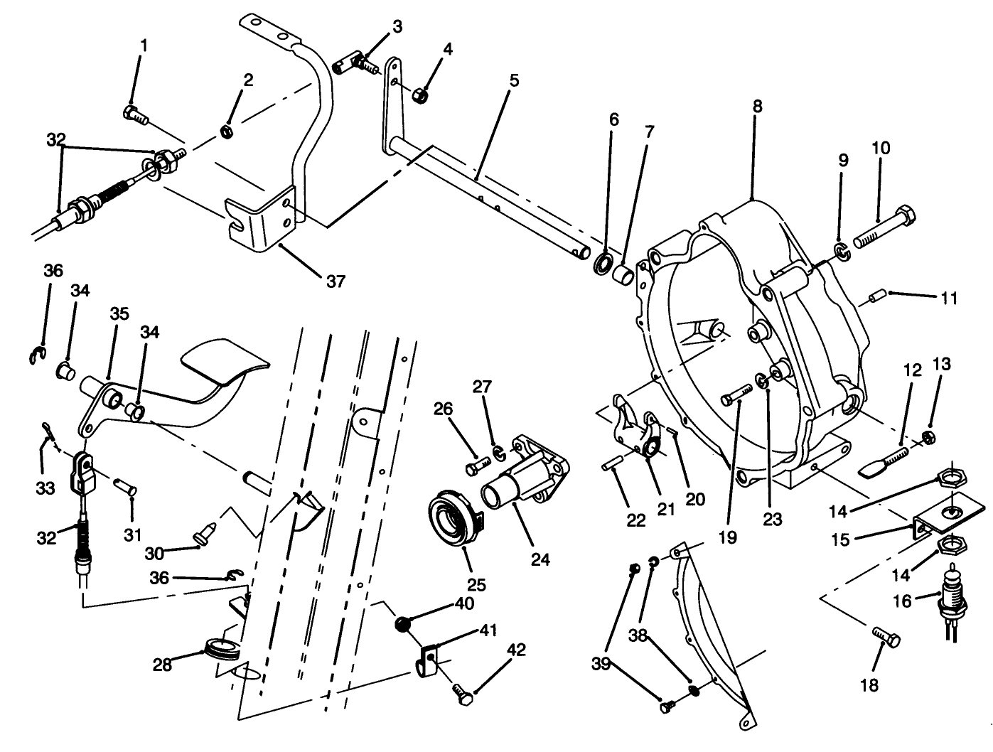 Clutch Linkage Assembly