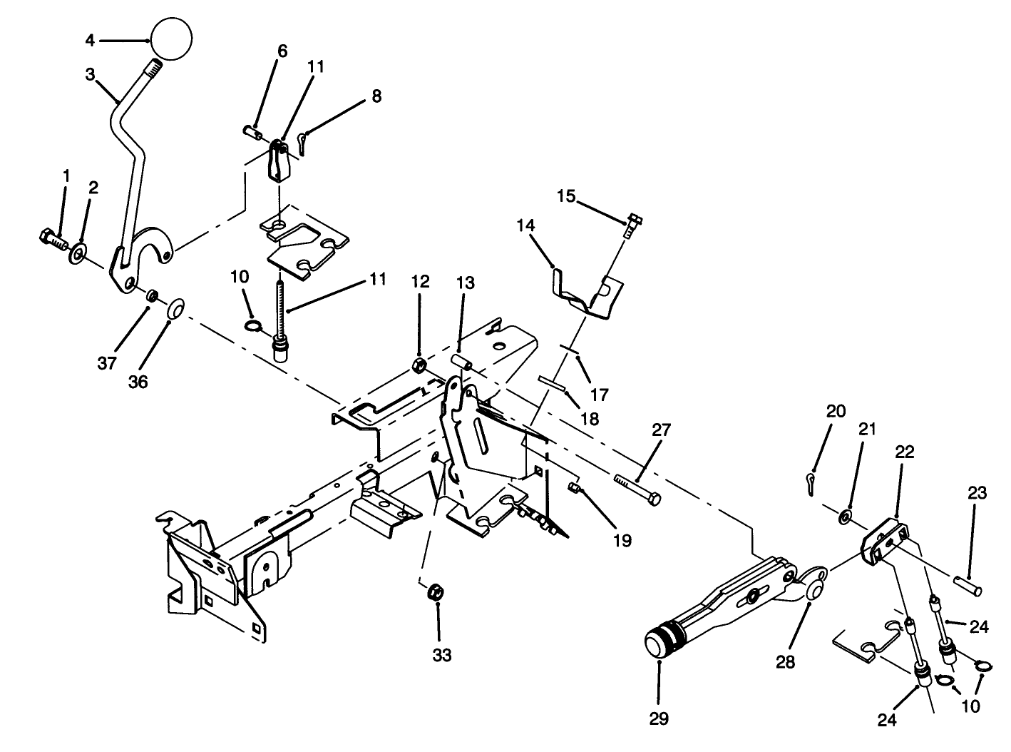 Differential Lock & Parking Brake Assemblies