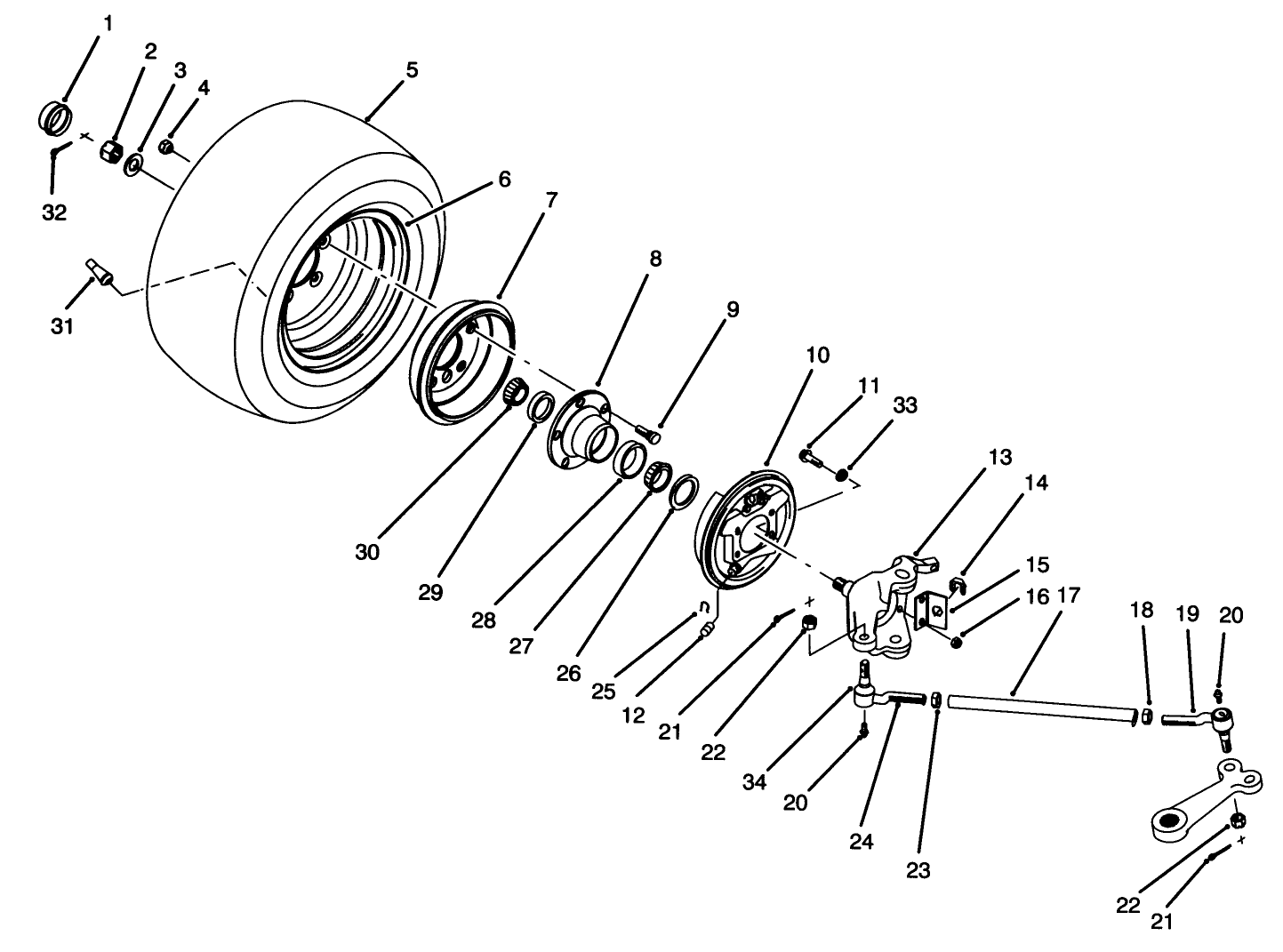 Front Wheel Assembly
