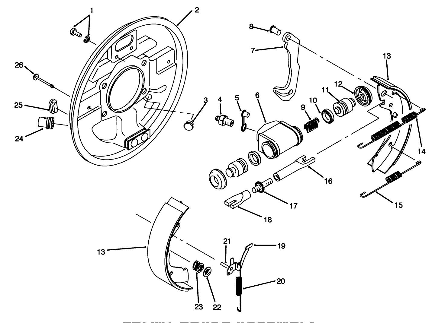 Front Brake Assembly