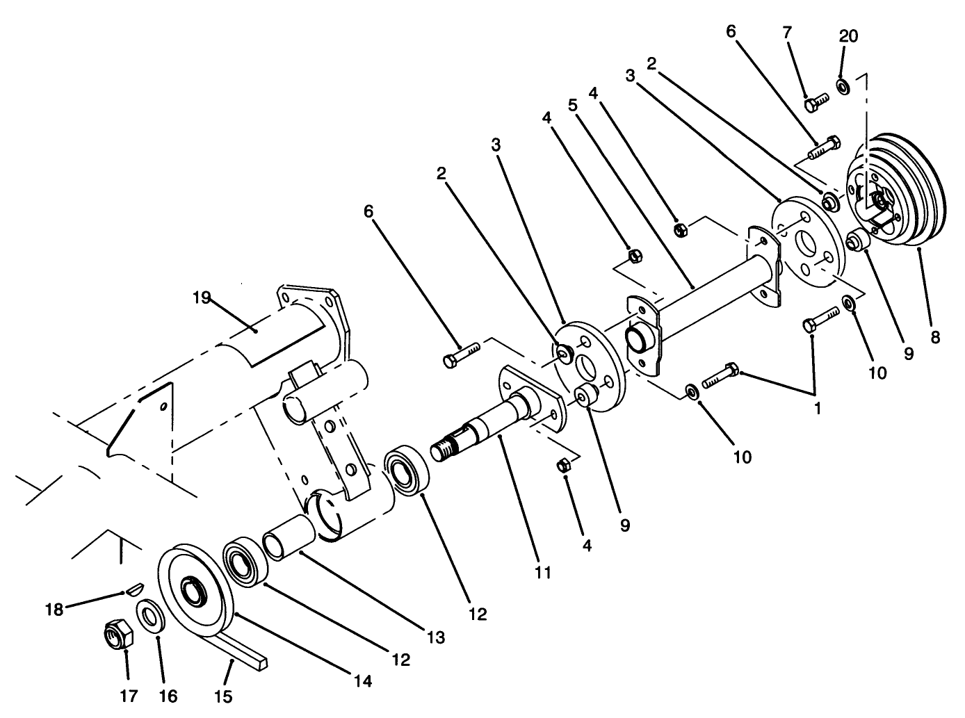 Hydraulic Pump Drive Assembly