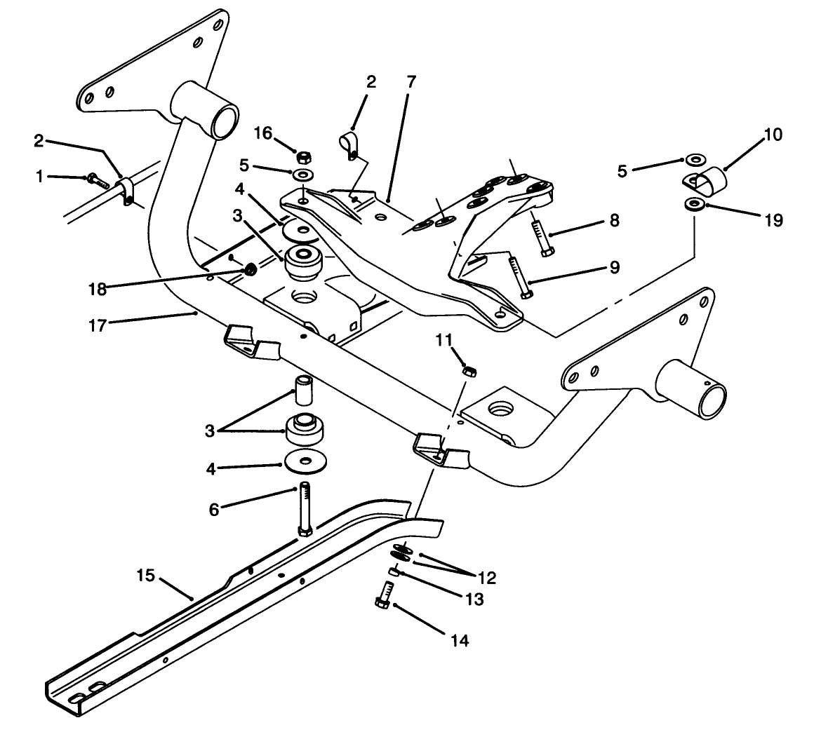 Engine Frame Assembly