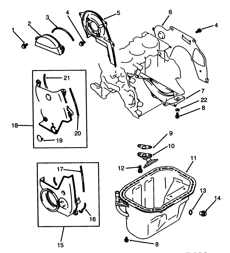 Covers & Oil Pan Assembly