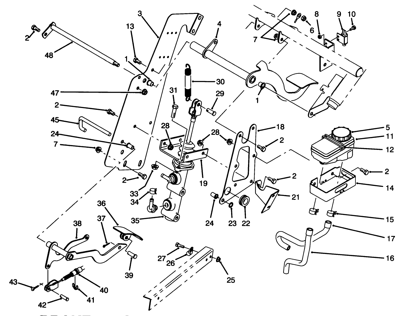 Brake & Accelerator Pedal Assembly