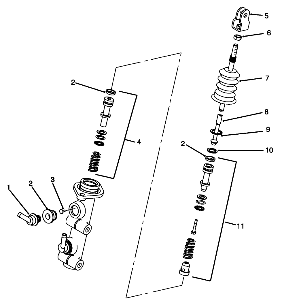 Master Brake Cylinder No. 87-3030