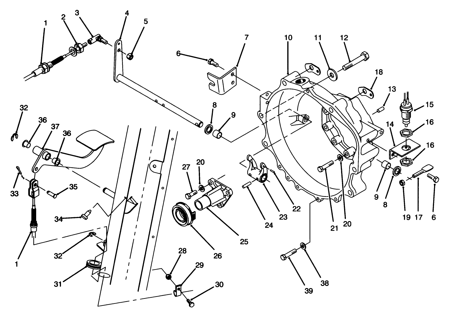 Clutch Linkage Assembly