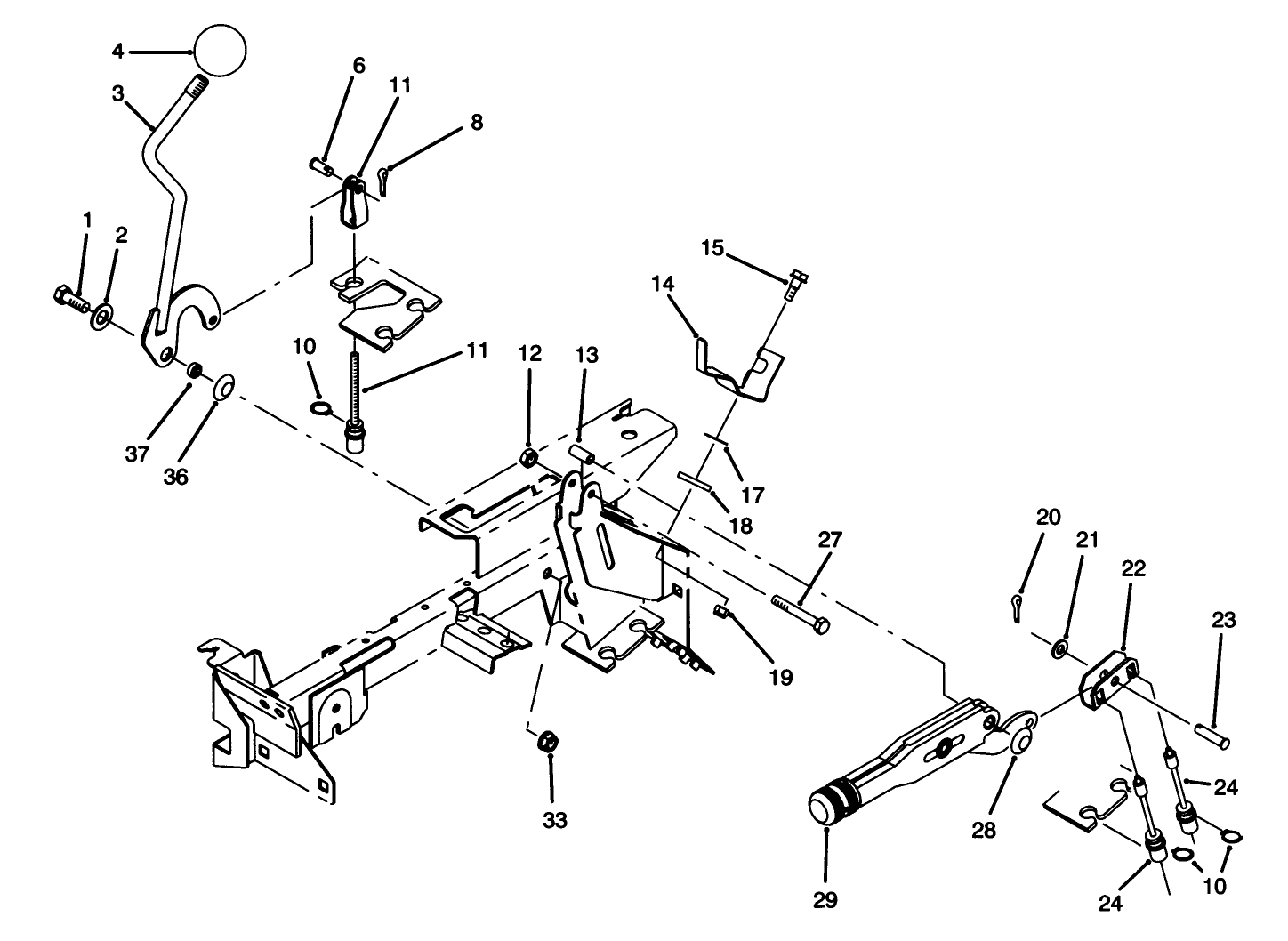 Differential Lock & Parking Brake Assemblies