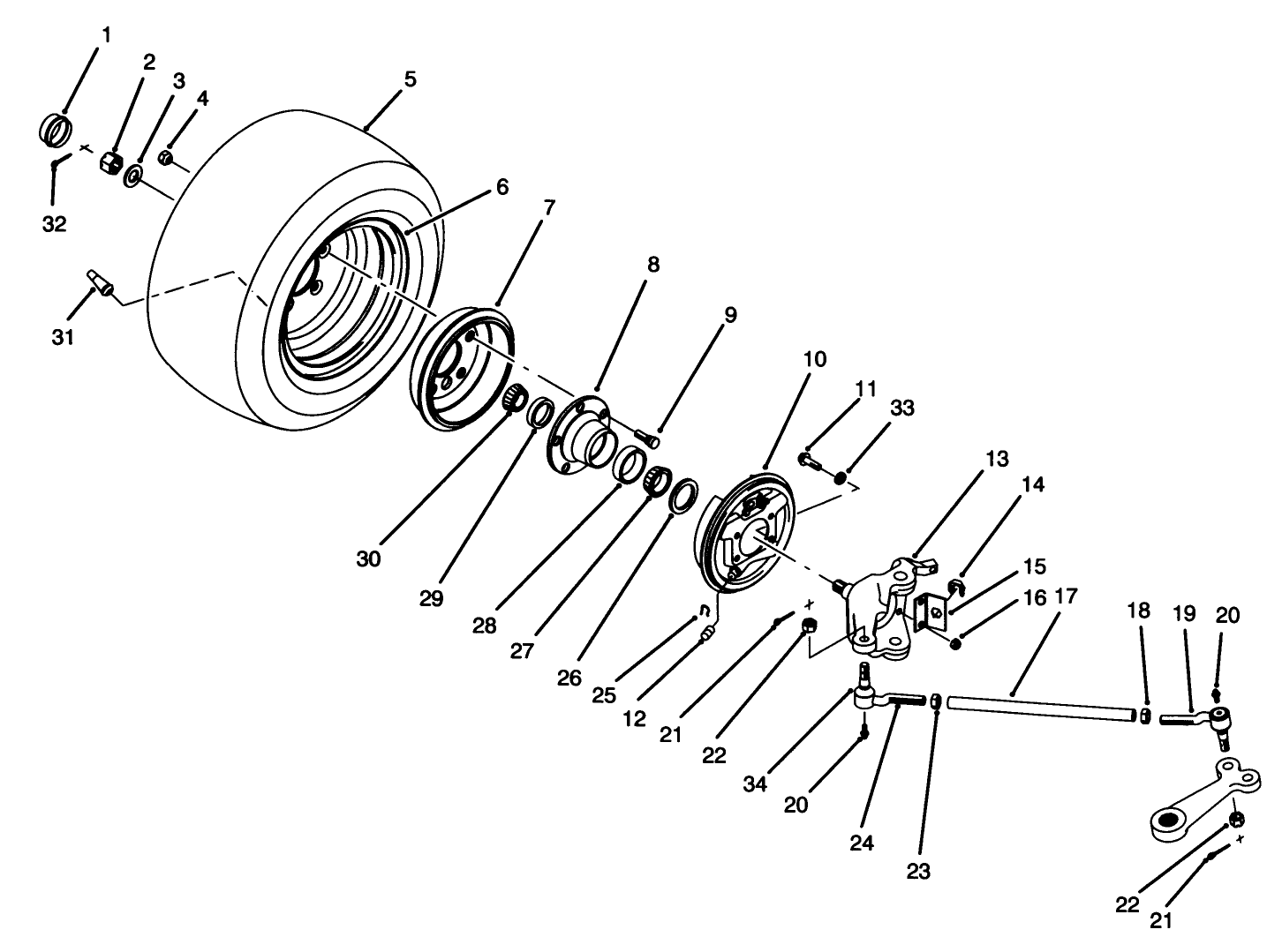 Front Wheel Assembly