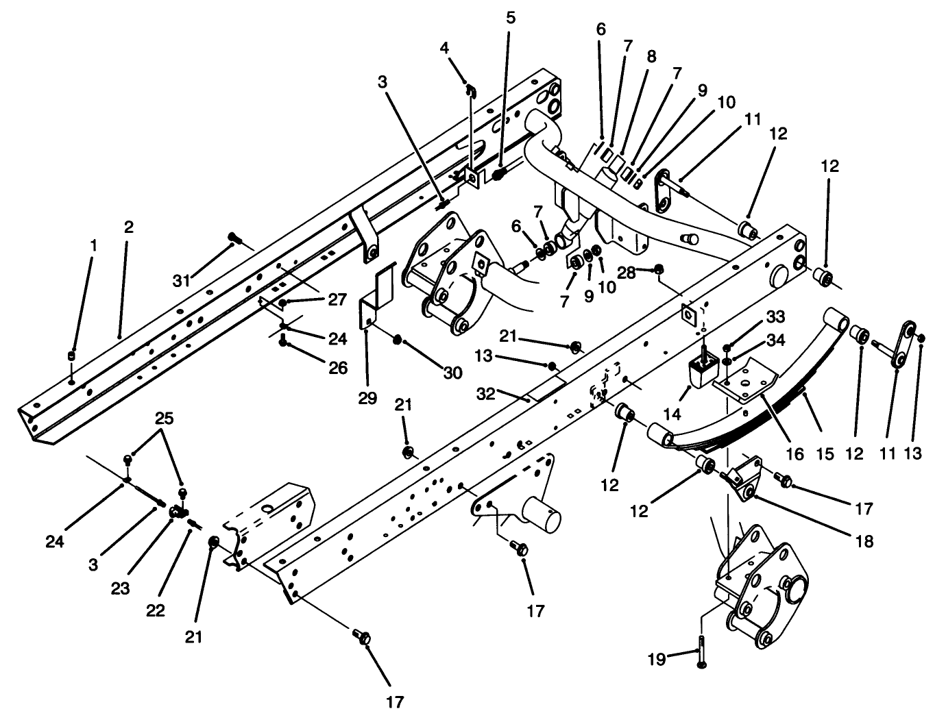 Rear Frame Assembly