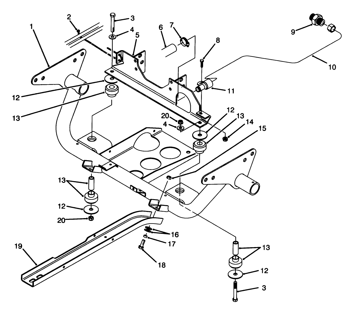 Engine Frame Assembly