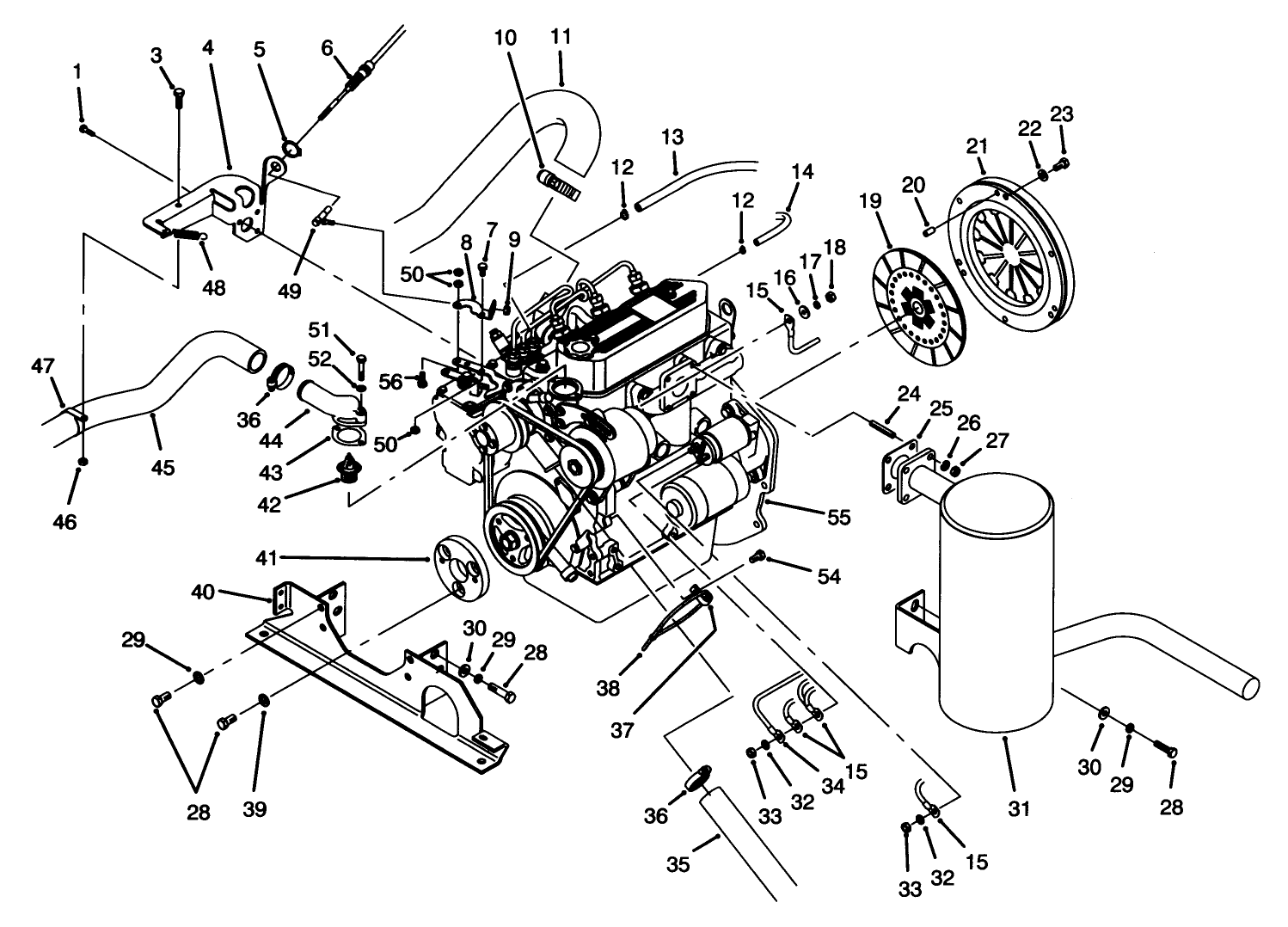 Engine Installation Assembly