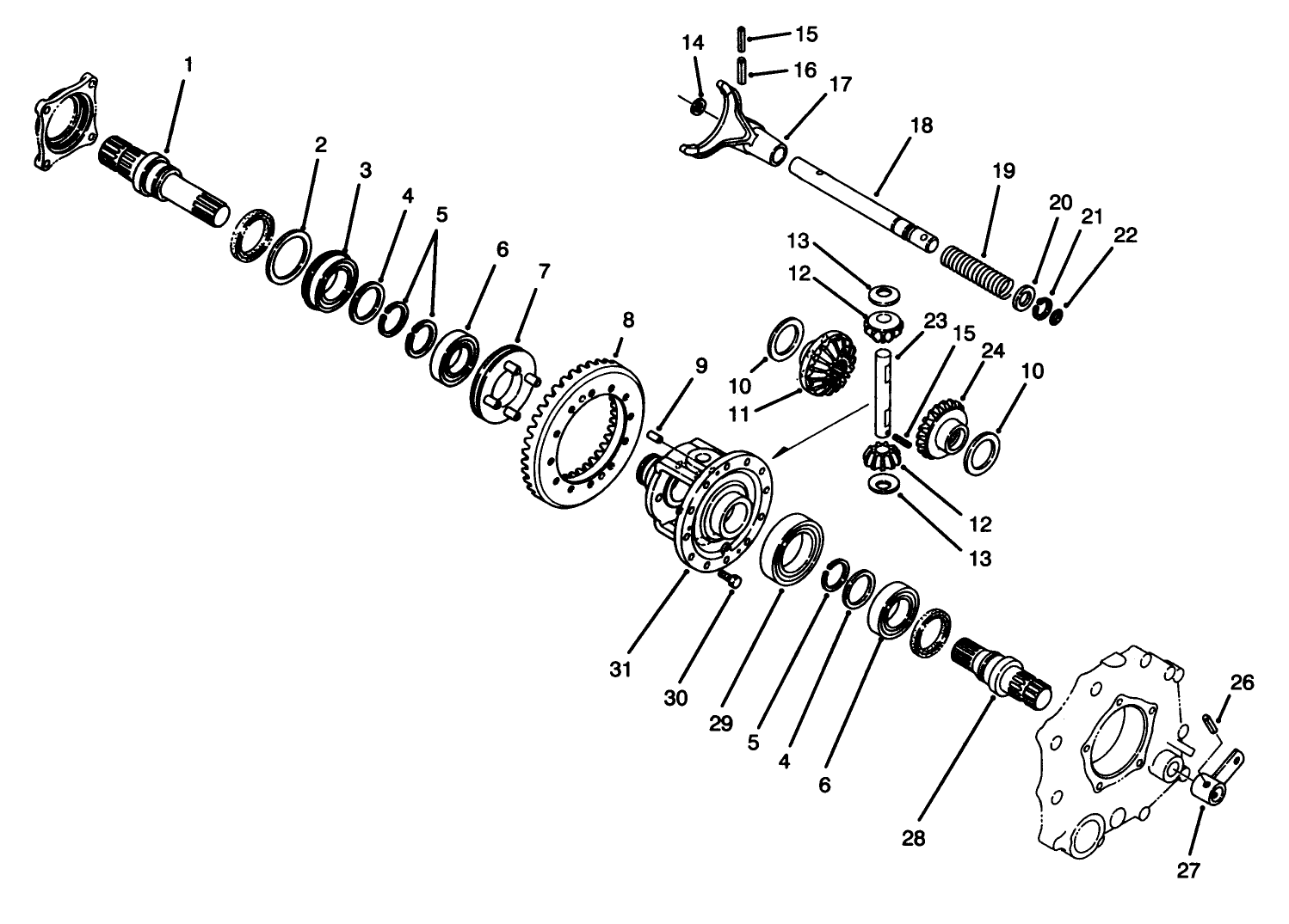 Differential Gear Assembly