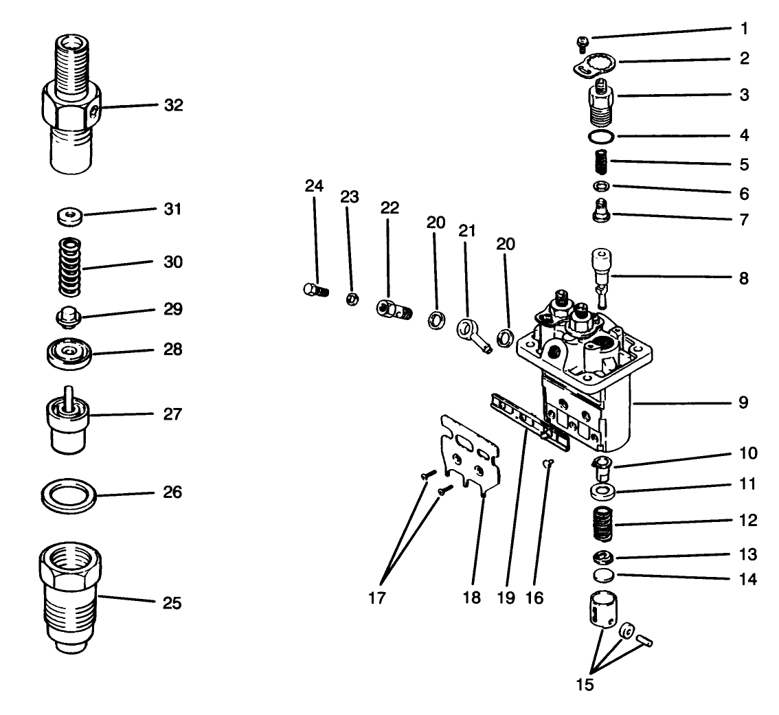 Fuel Injection Pump Assembly