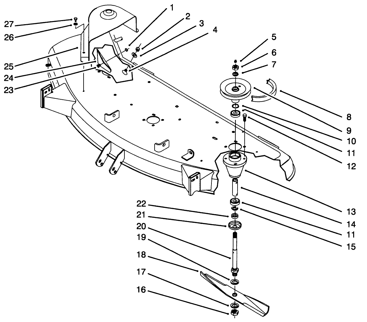 Cover & Spindle Assembly