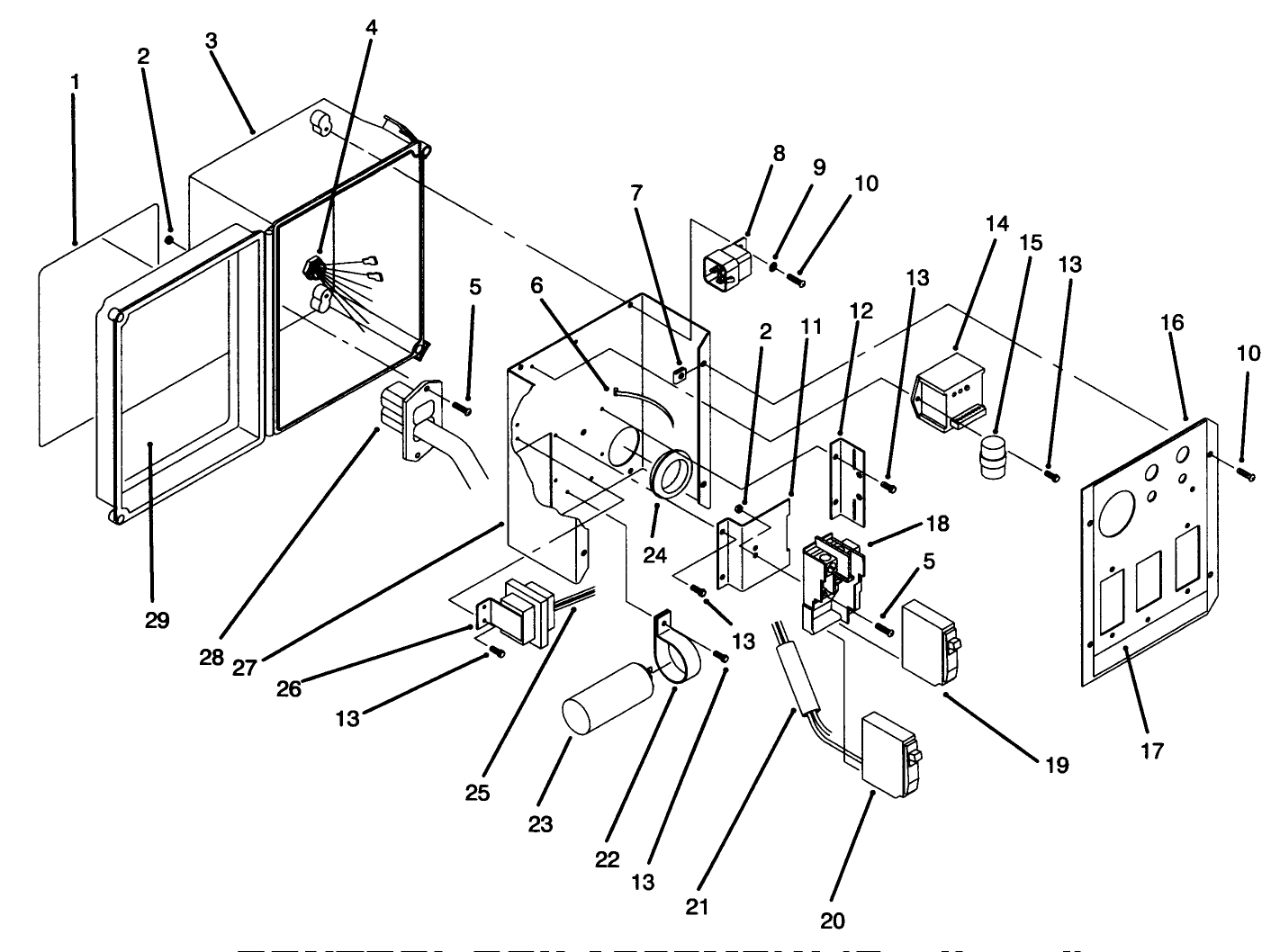 Control Box Assembly (continued)