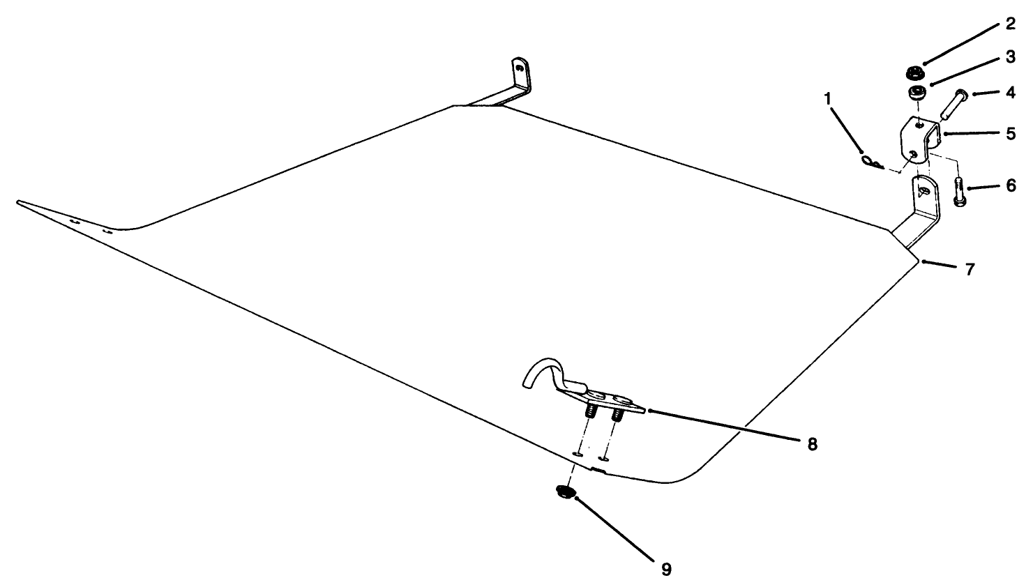 Traction Unit Belly Shield Assembly