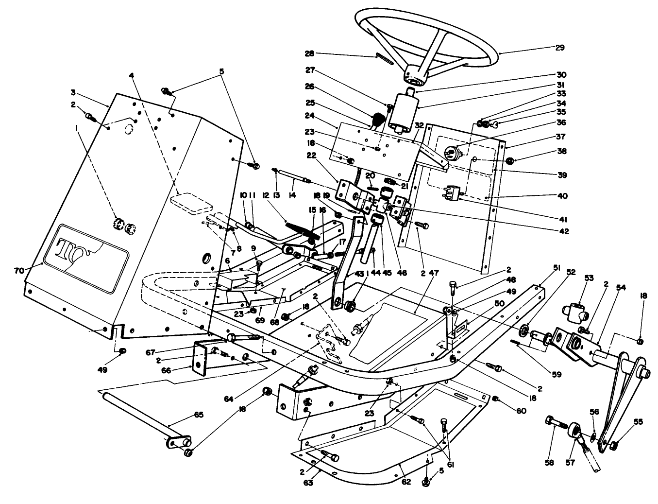 Frame & Steering Assembly