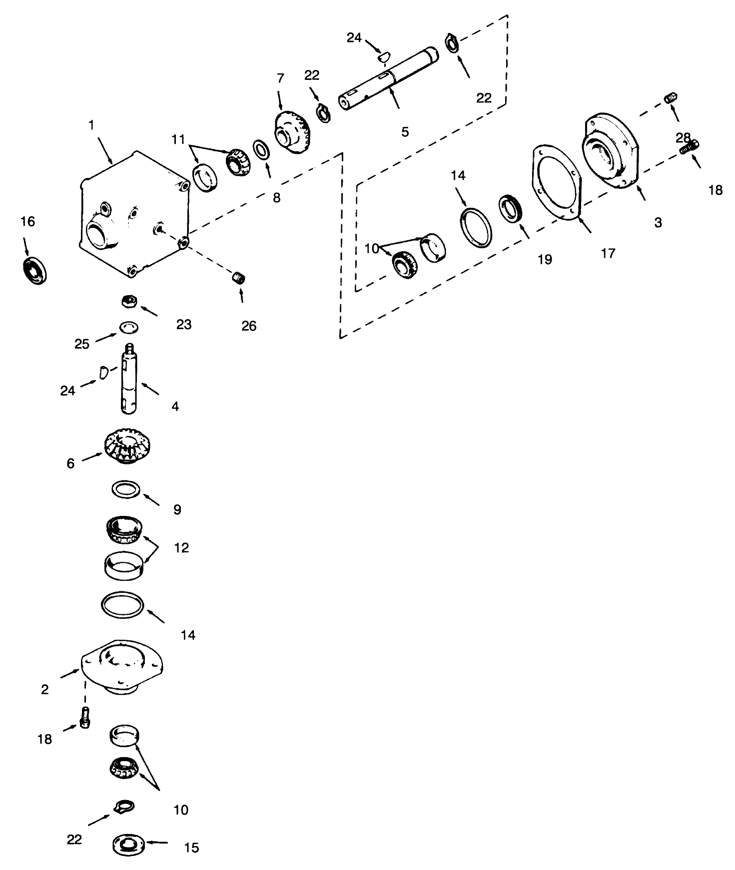 Gearbox Assembly No. 1100-010