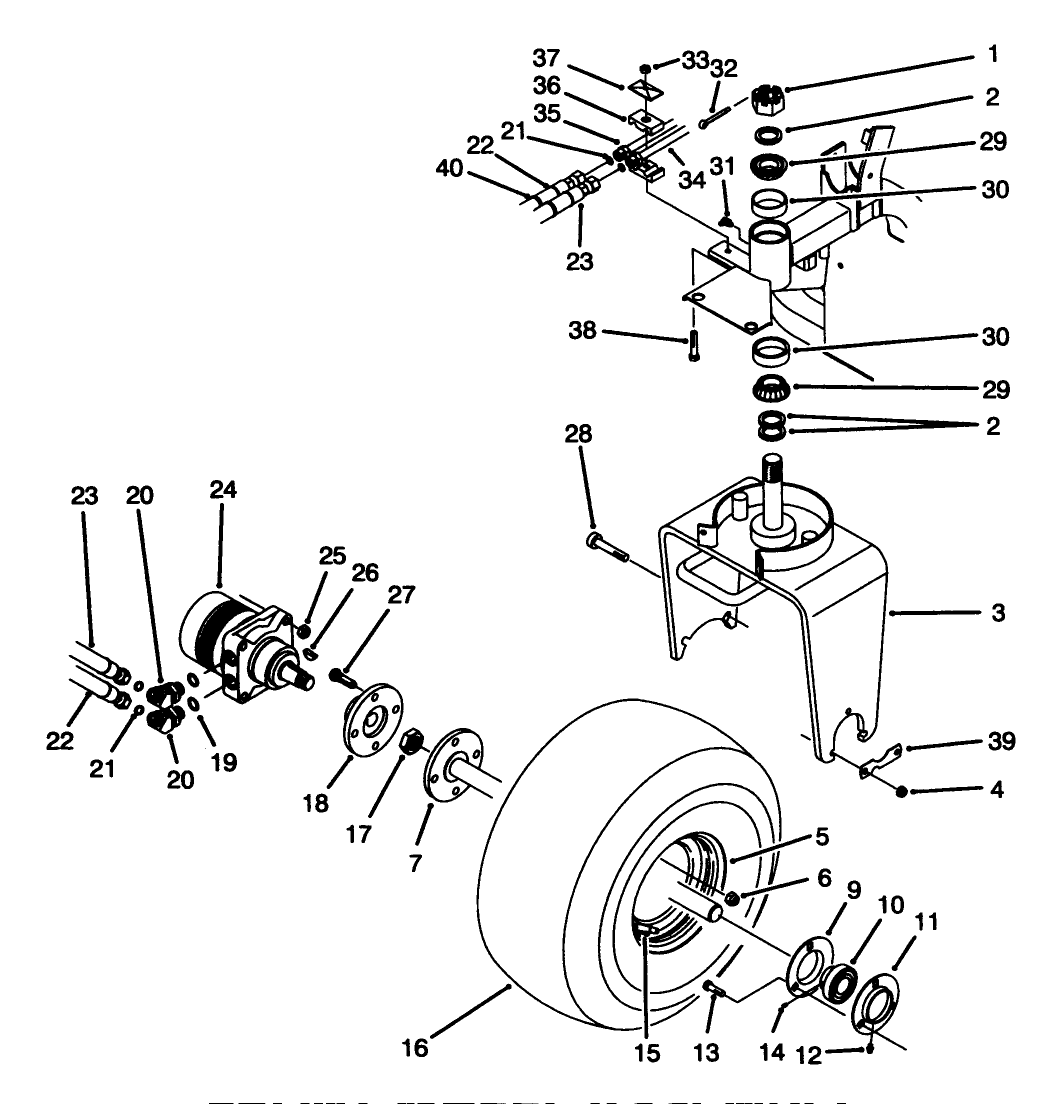 Front Wheel Assembly