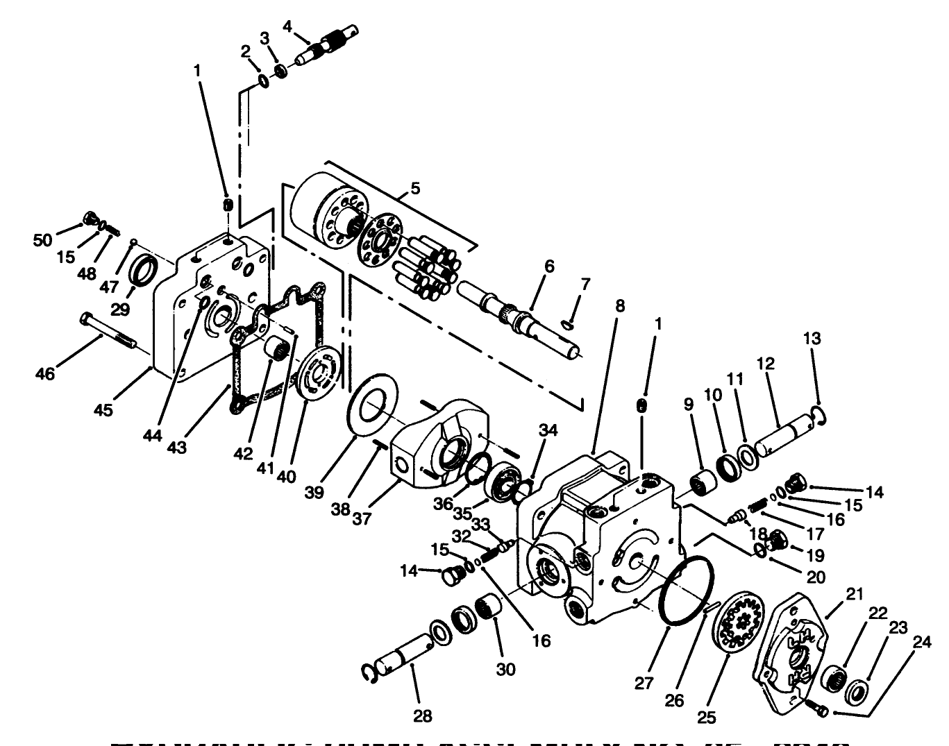 Hydraulic Pump Assembly No. 85-8240
