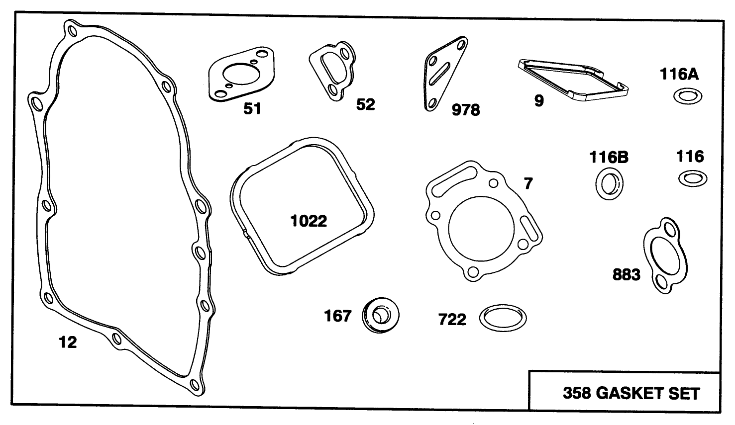 Engine Briggs & Stratton Model 303447-0446-01