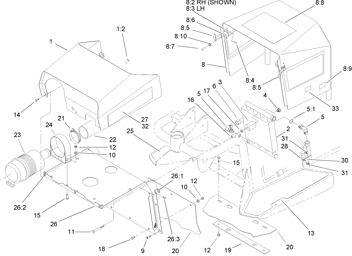 Shroud and Oil Cooler Assembly