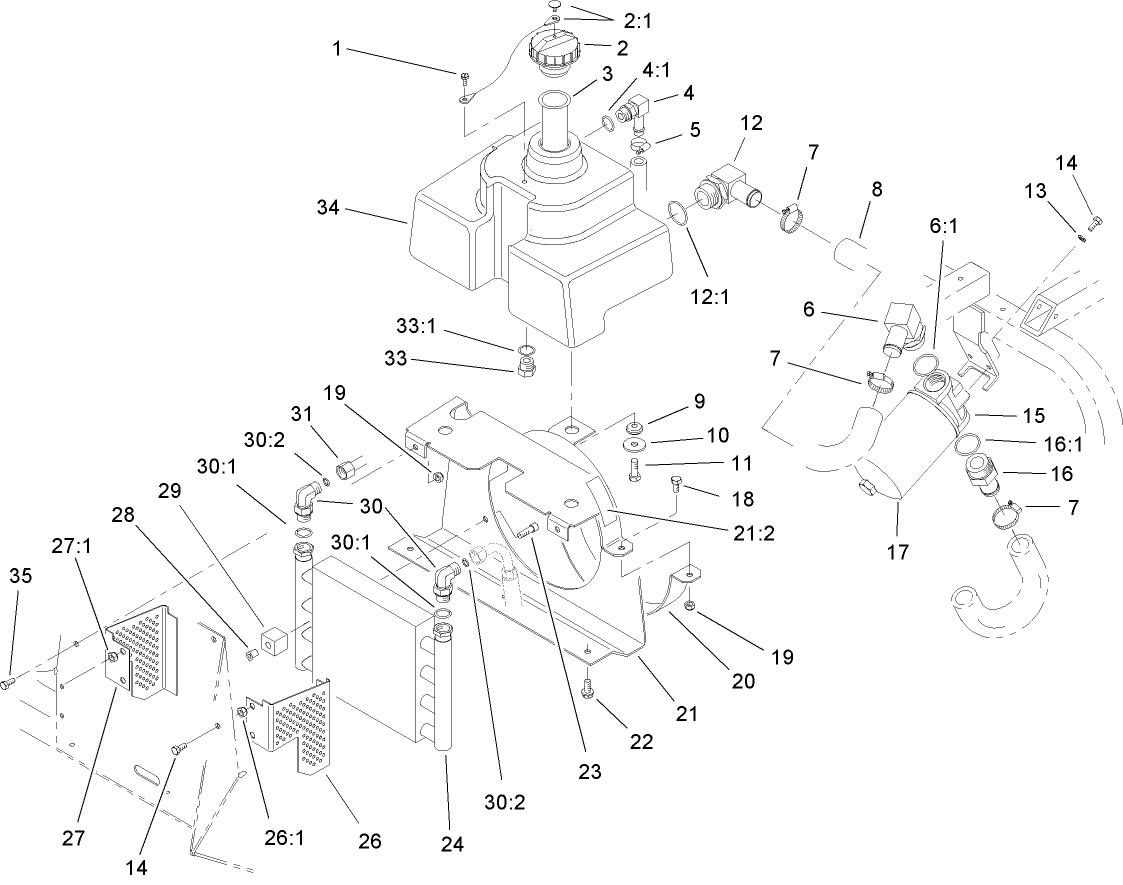 Hydraulic Reservoir Assembly