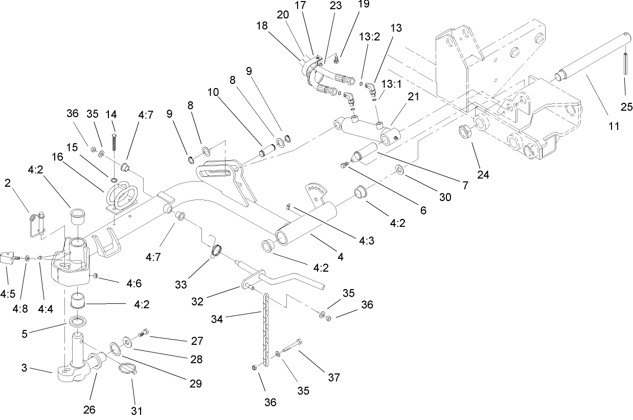 Front No. 1 Lift Arm Assembly