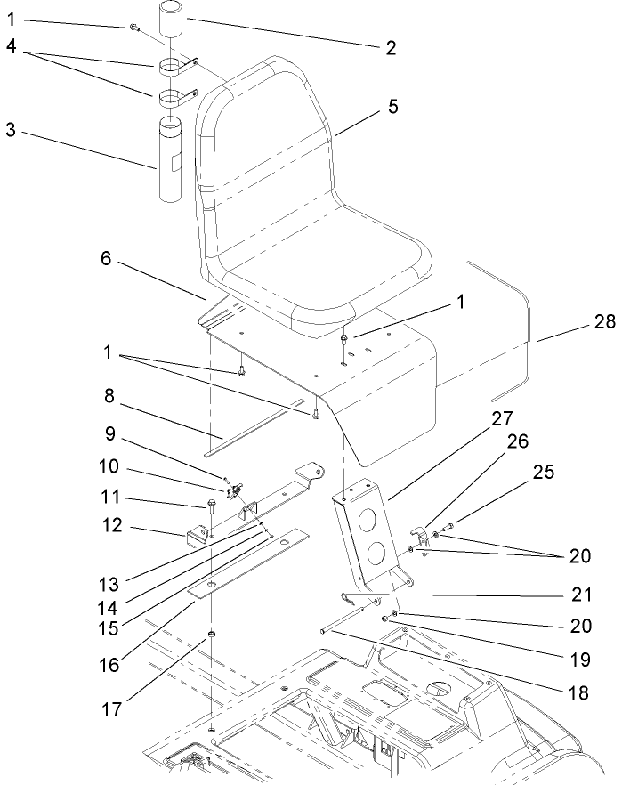 Seat Support Assembly