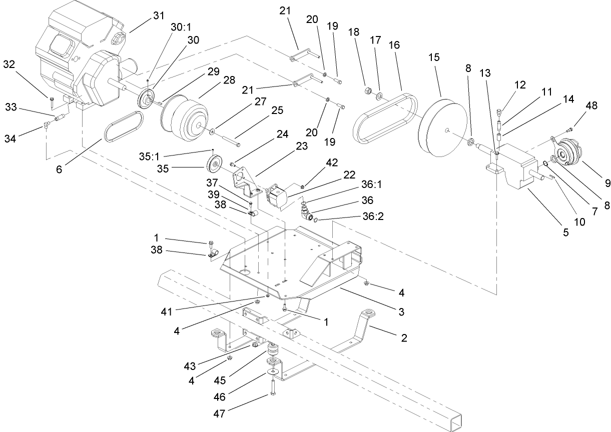 Engine Installation Assembly