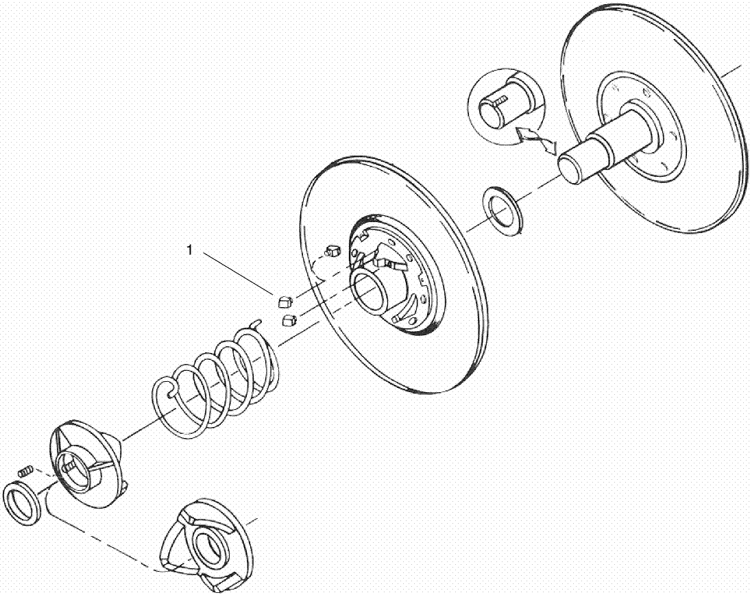 Drive Pulley Assembly No. 100-8289