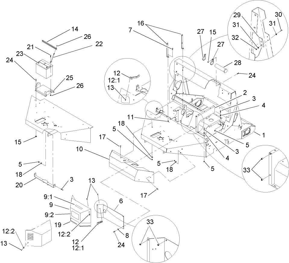 Main Frame Assembly