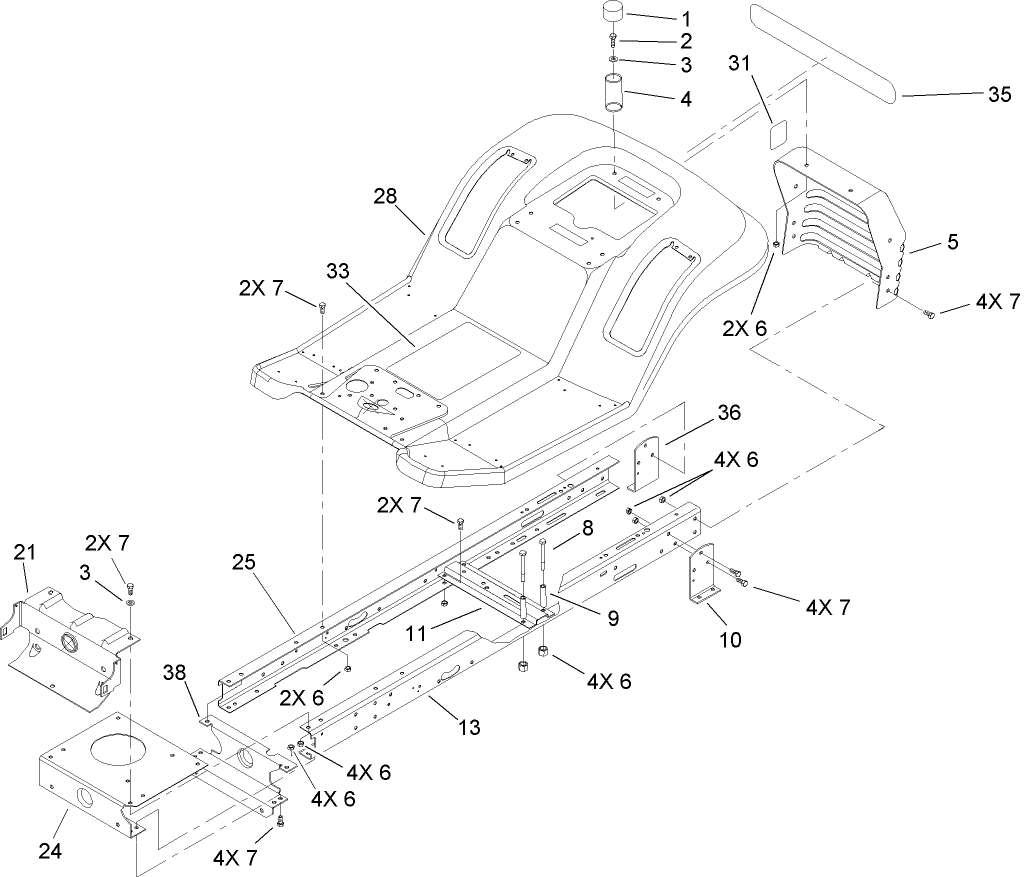 Frame and Body Assembly