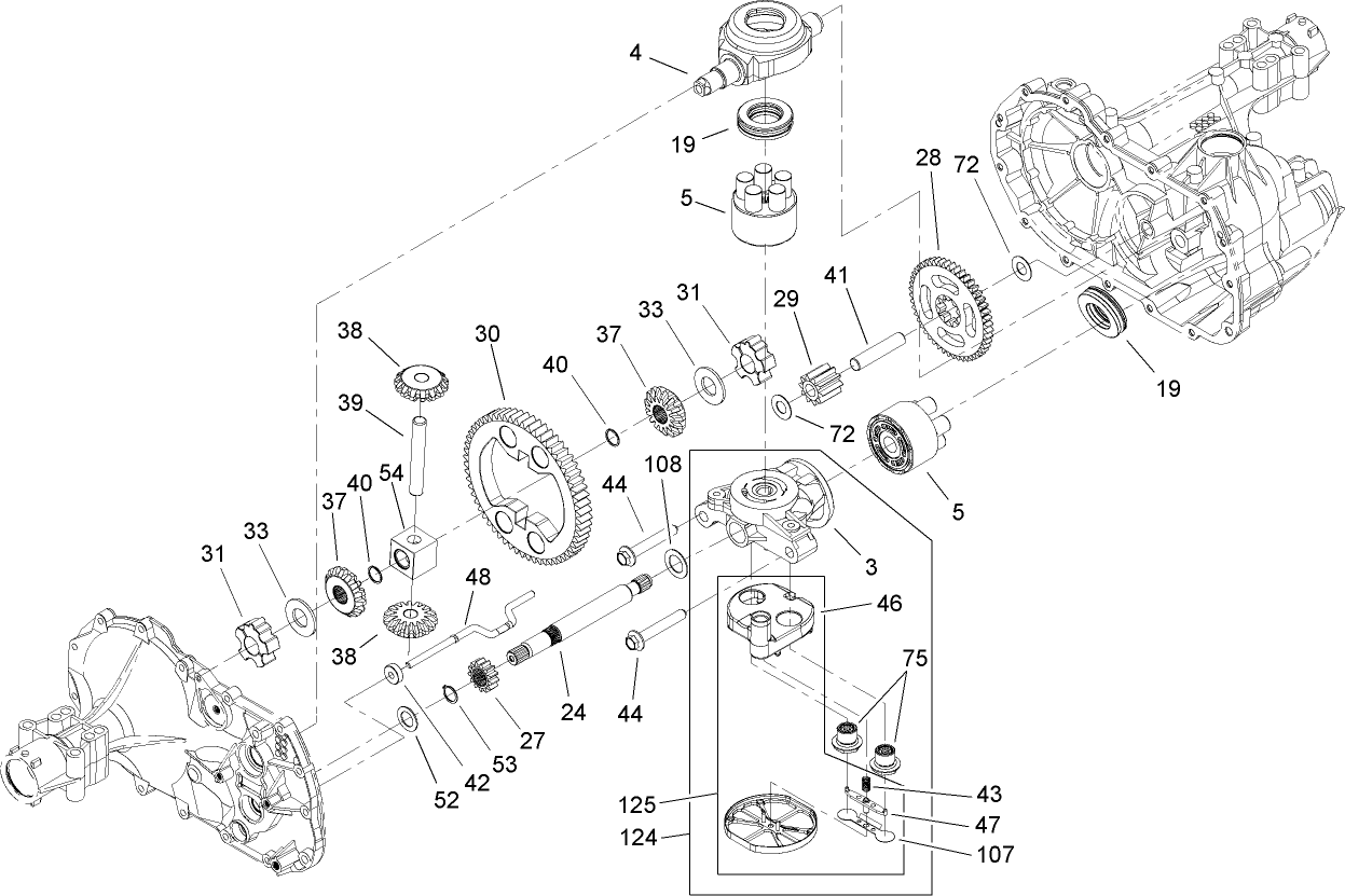 Gear Assembly  Transaxle No. 104-1760