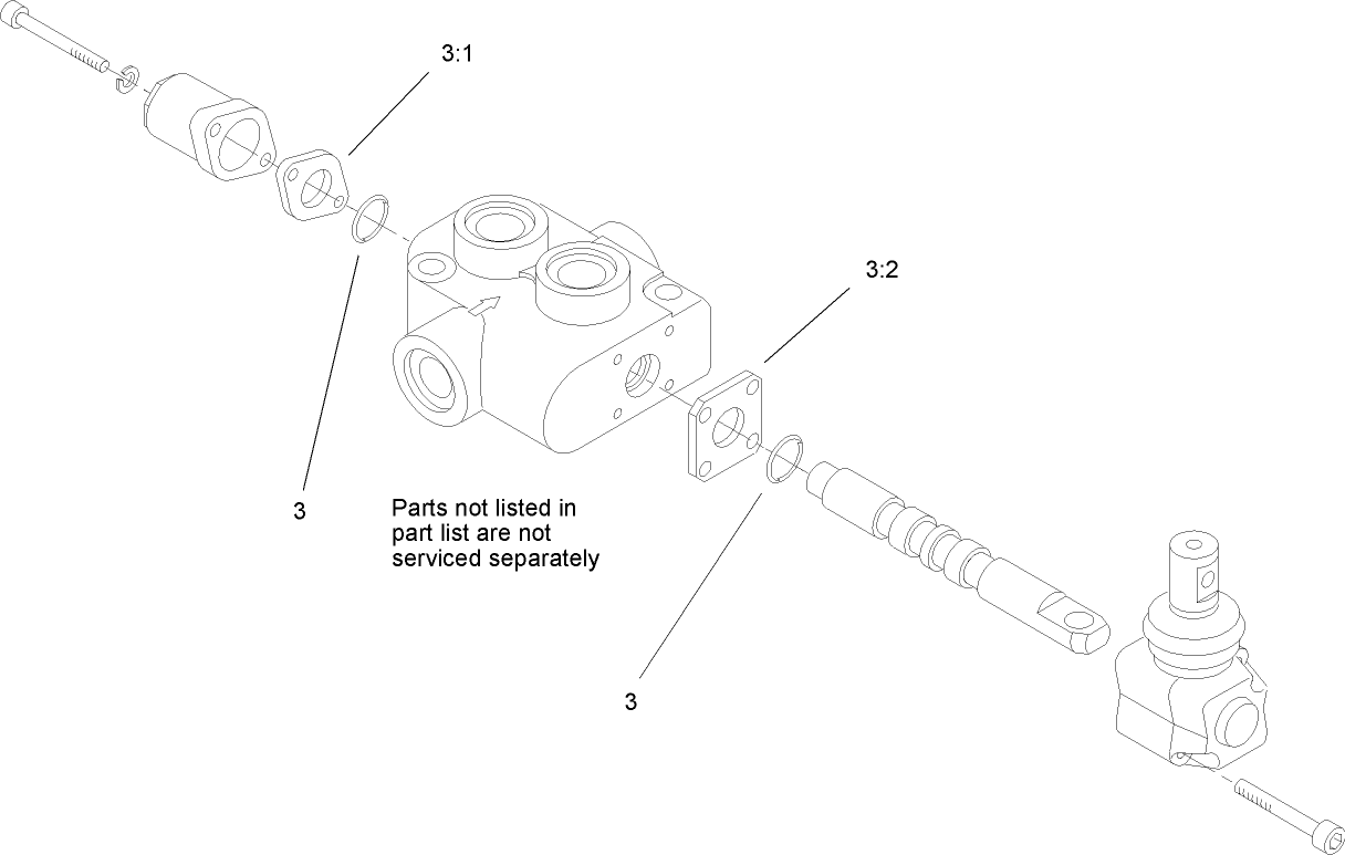 Hydraulic Selector Valve Assembly No. 99-3072